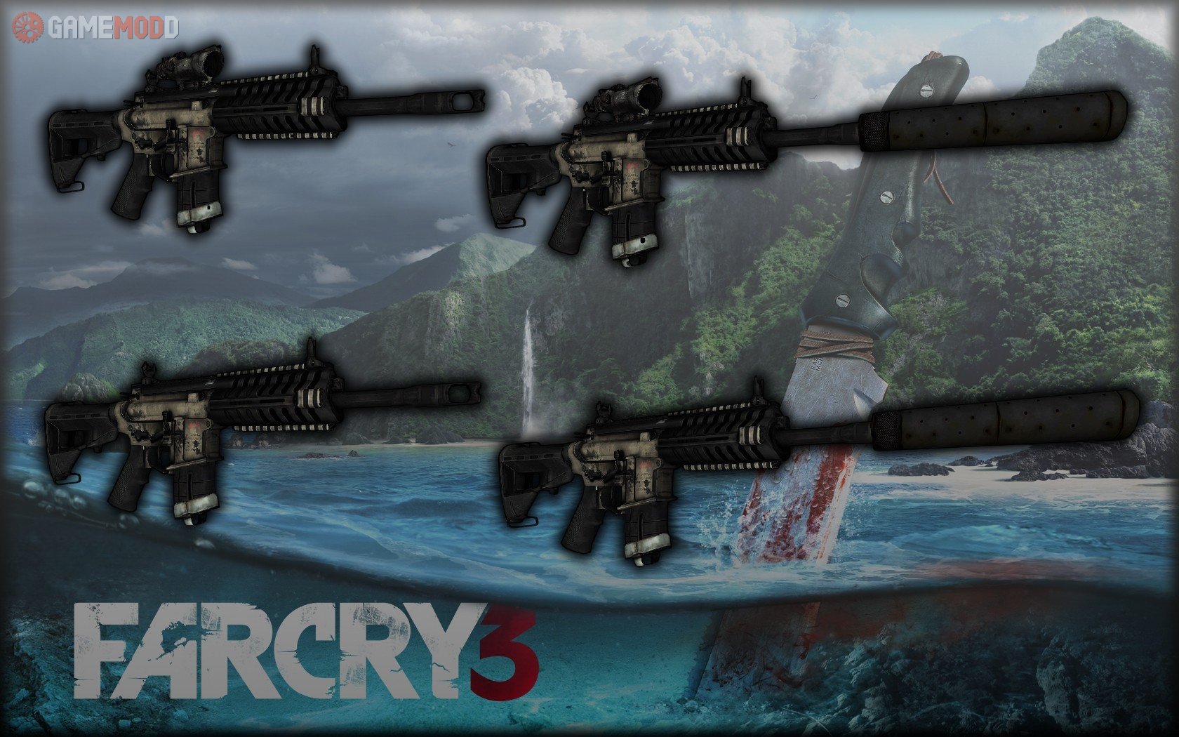 far cry 3 weapon mods