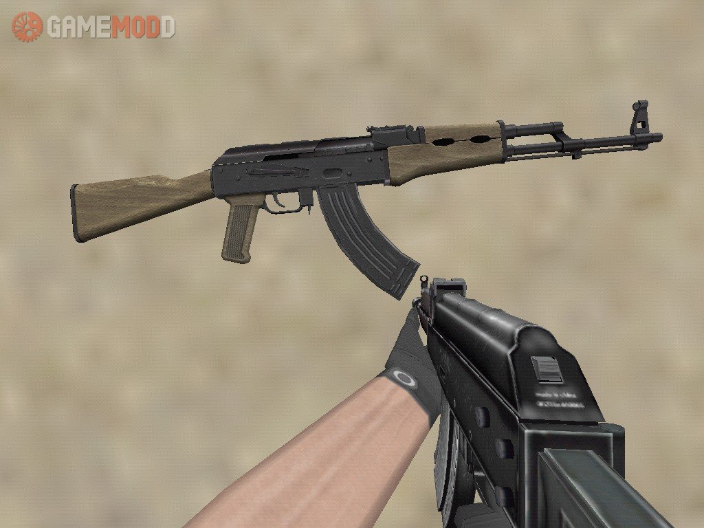 Teh Snake's AK47 » CS 1.6 Skins Weapons AK47 GAMEMODD