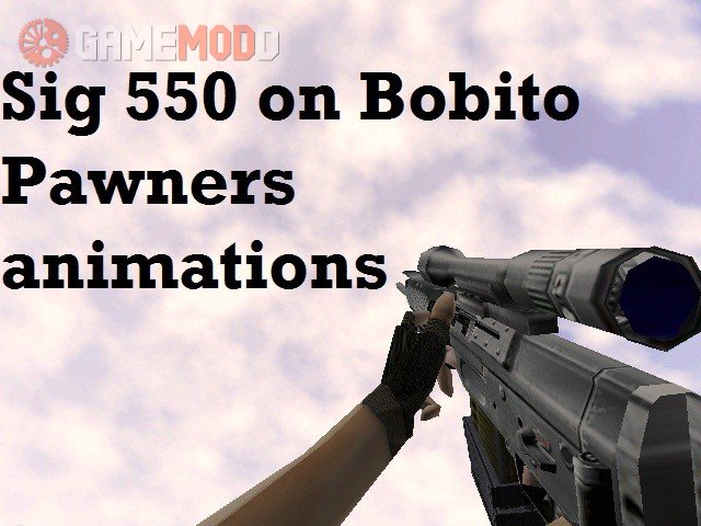 Sig 550 on Bobito Pawner's animation