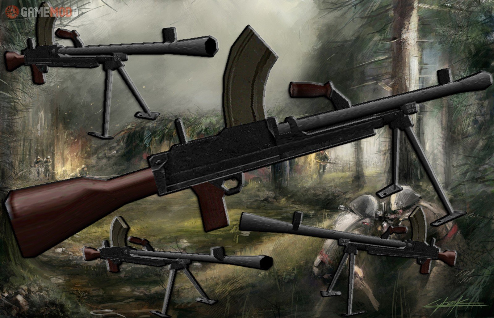 Steam Workshop::BFV Bren gun sounds