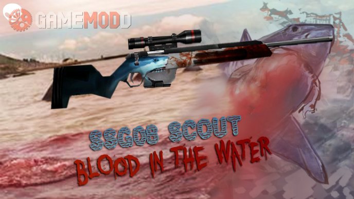 SSG 08 Scout  Blood in the Water