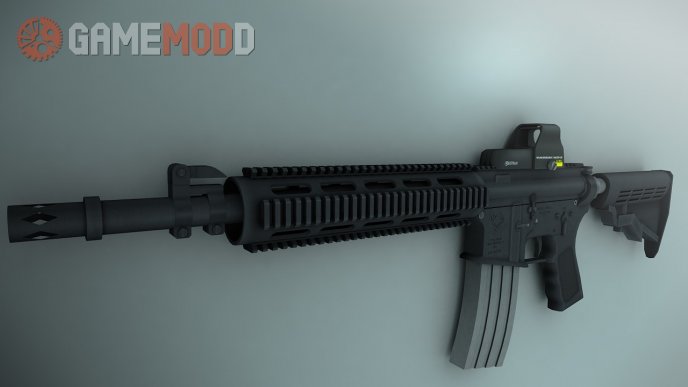 M4 KK with EoTech on Brain Collector animations