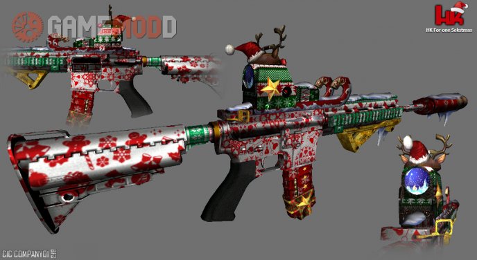 HK-416 Merry Christmas