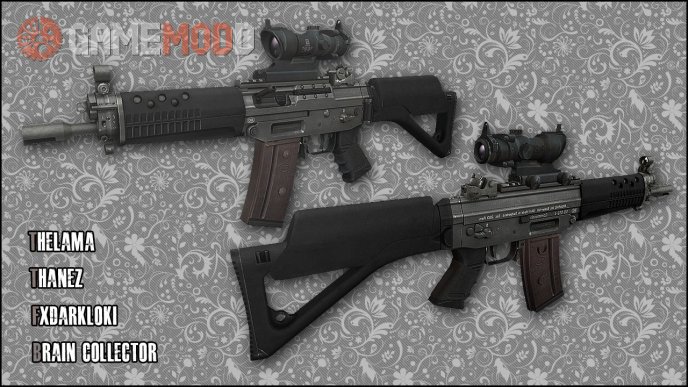 Thanez's Sig552 Pack (55 camo)