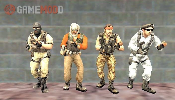 Exploding Headshot - Condition Zero models » CS 1.6 - Skins Players Packs  Counter-Terrorist / Terrorist