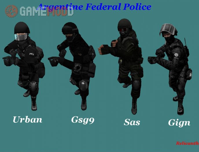 Argentina Federal Police (Skins CT)