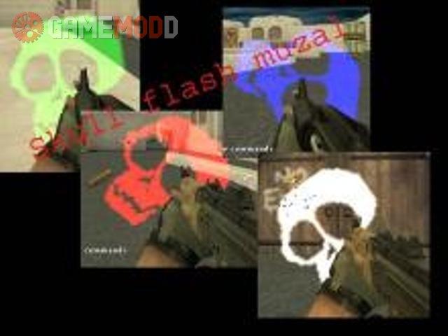 Skull muzzleflashes