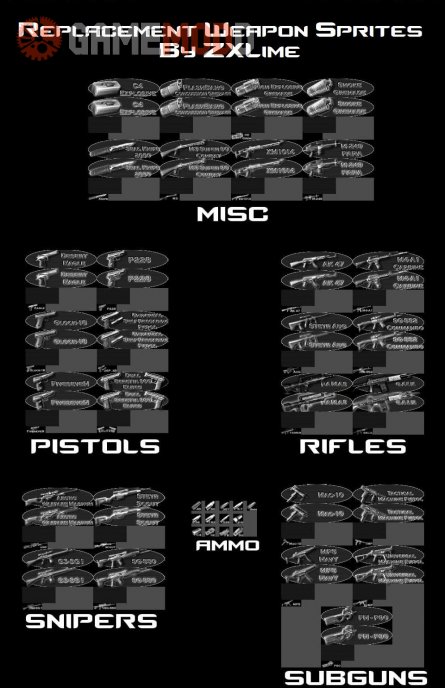Replacement Weapon Sprites #2