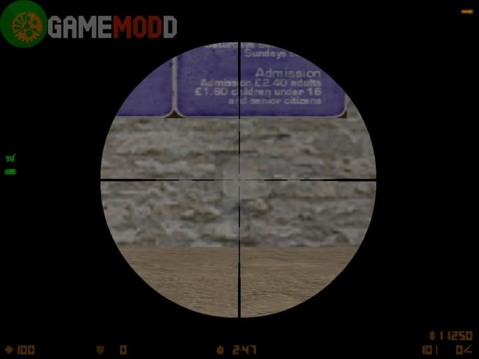 Simple Cross for AWP - CS 1.5