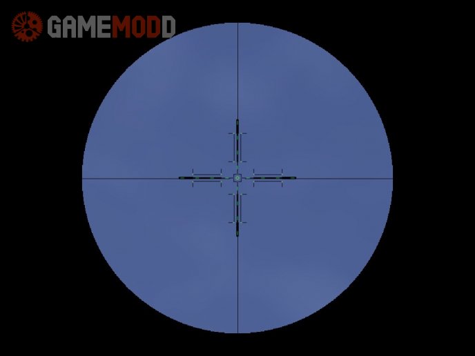 Green sniper scope