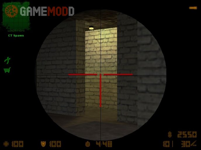 Red CoD scope for AWP