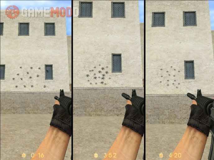 CSS-like bullet holes