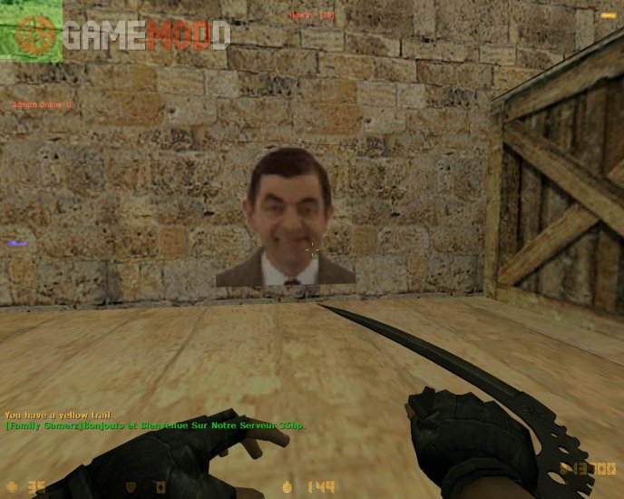 Mr.Bean Spray Face