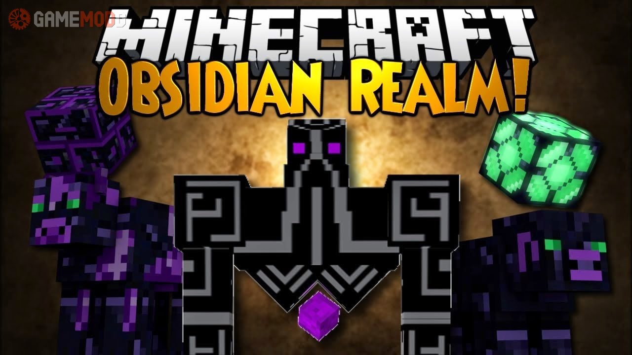 Obsidian Realm Mod for Minecraft - File-Minecraft.com