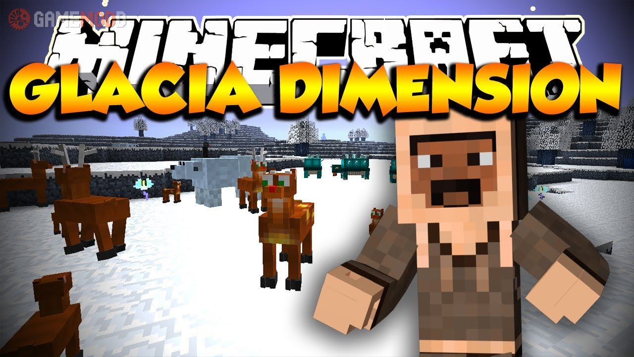 Glacia Dimension 1 7 10 1 7 2 1 6 4 Minecraft Mods Gamemodd
