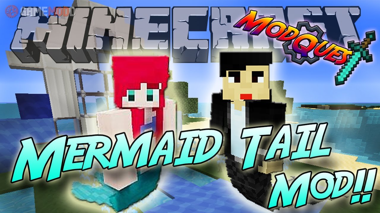 Mermaid Tail 1 7 10 1 7 2 1 6 4 Minecraft Mods Gamemodd