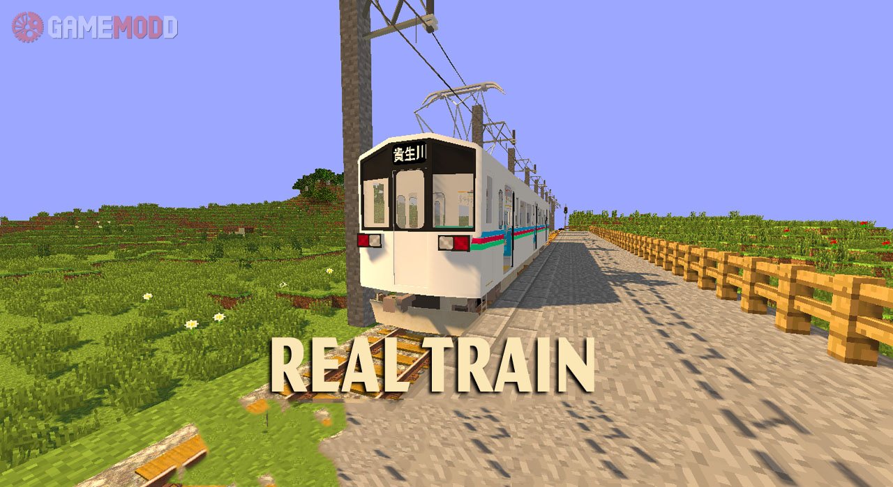 Real Train 1 7 10 Minecraft Mods Gamemodd