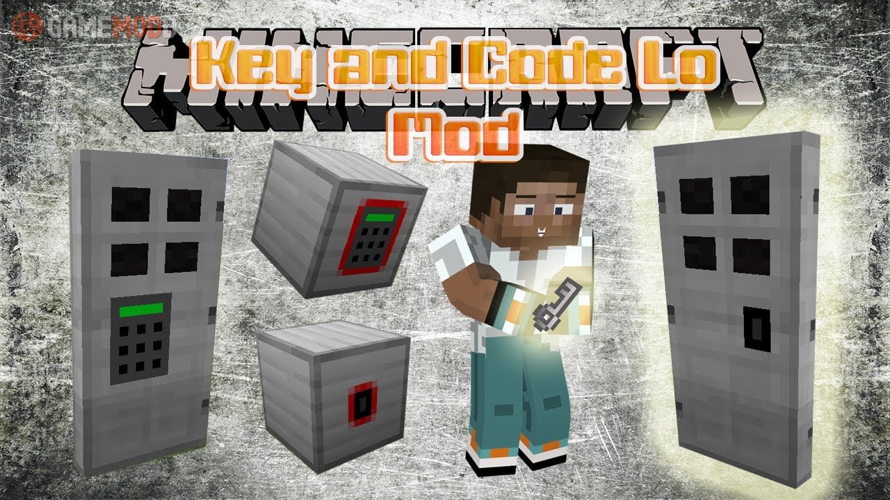 Key And Code Lock 1 7 10 1 7 2 1 6 4 Minecraft Mods Gamemodd