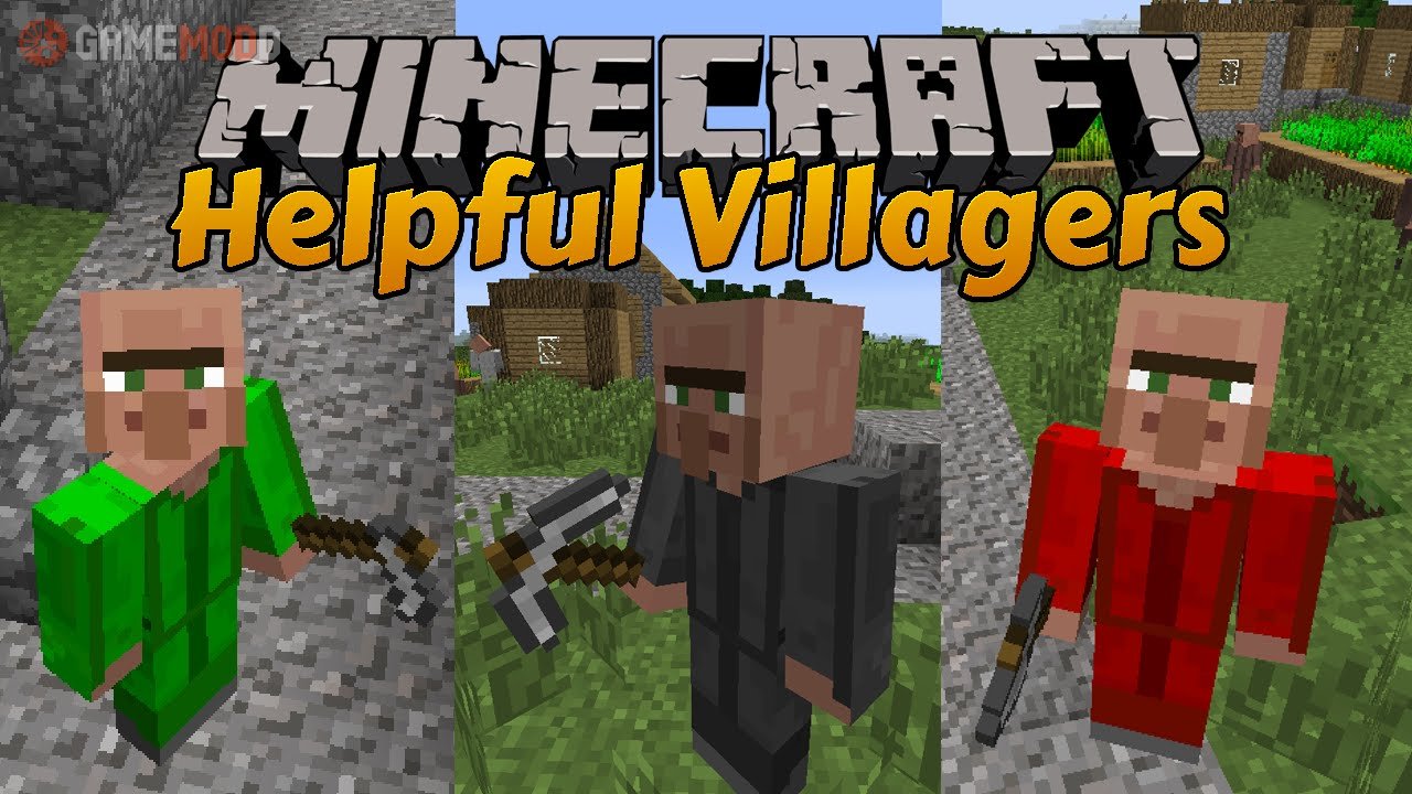 helpful villagers mod 1.11.2 download