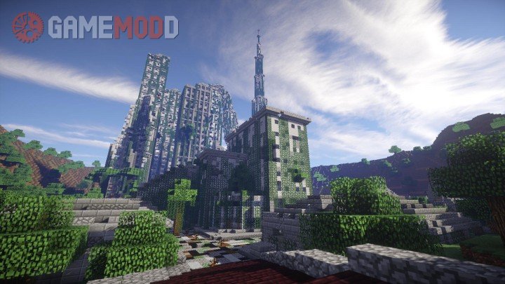 Post Apocalyptic City 1 8 9 1 8 1 7 10 Minecraft Maps Gamemodd