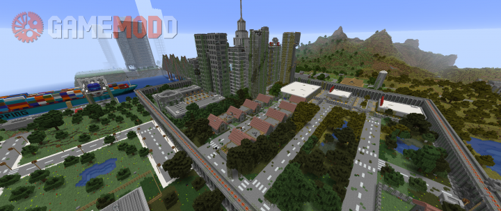 Minecraft: Lucky Block Map with Apocalypse v 1.8.9 Maps Mod für Minecraft