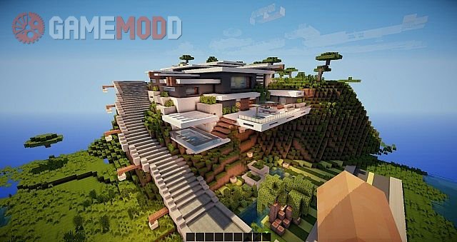 Mountain modern house [1.8.8] [1.8] [1.7.10]