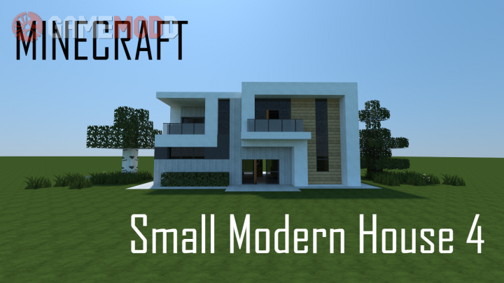 Small Modern House 4 1 11 2 1 10 2 Minecraft Maps