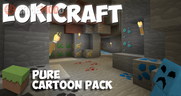 Lokicraft Purecartoon 1 10 2 1 9 4 1 8 9 Minecraft Maps Gamemodd