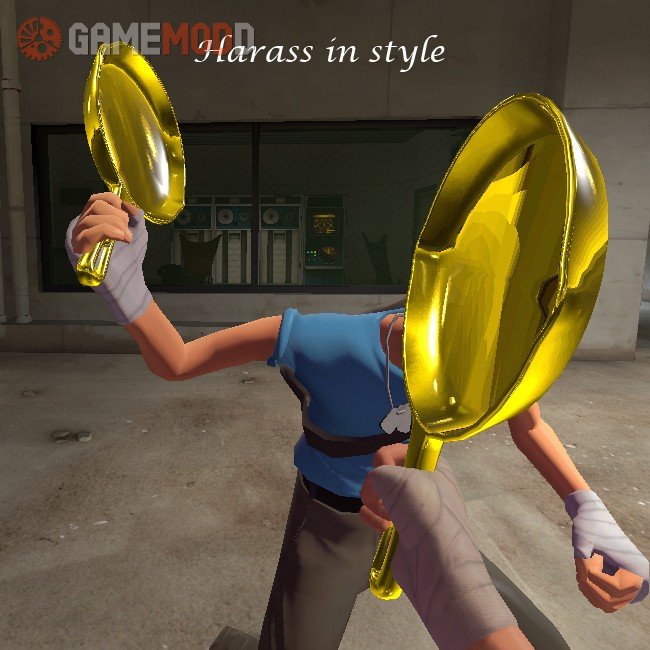 Golden Frying Pan » TF2 Skins All Class GAMEMODD