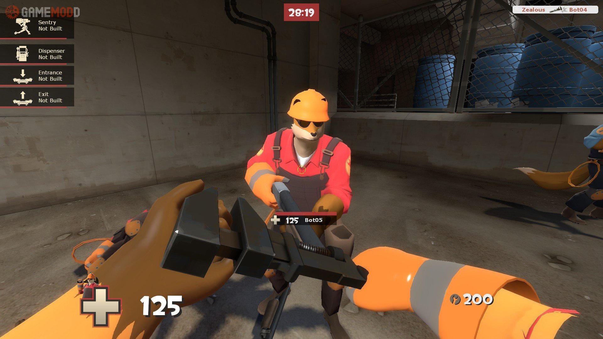 Fox Engineer » TF2 Skins Engineer GAMEMODD