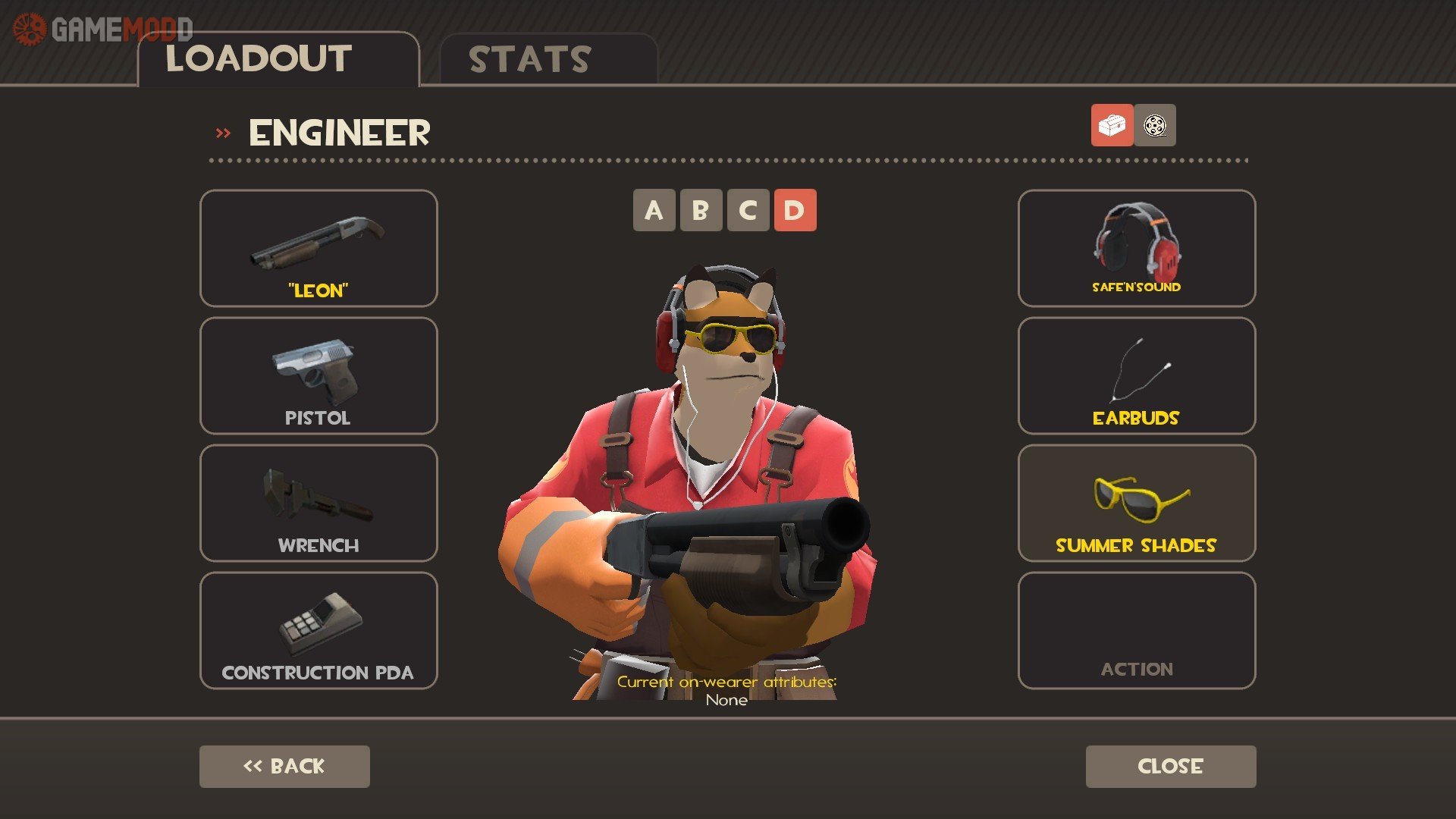 Fox Engineer » TF2 Skins Engineer GAMEMODD