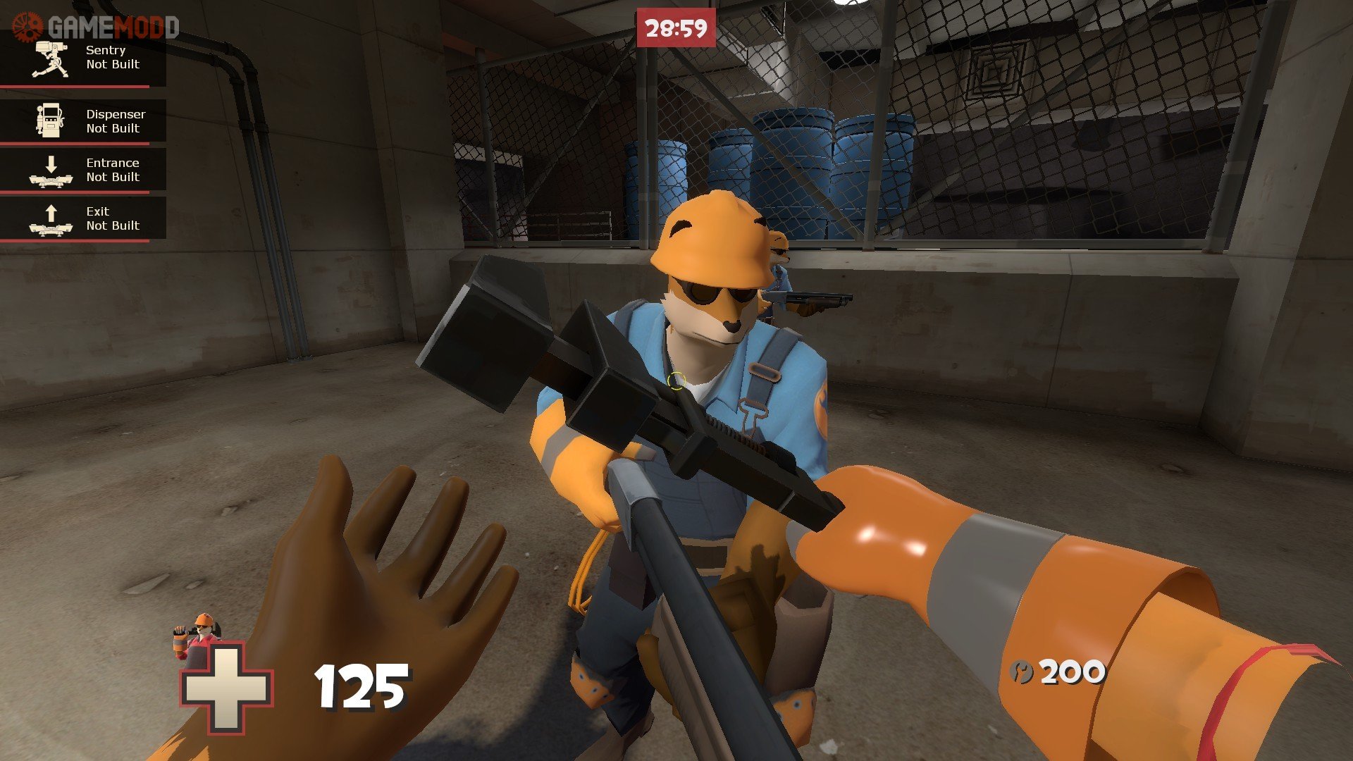 Fox Engineer » TF2 Skins Engineer GAMEMODD