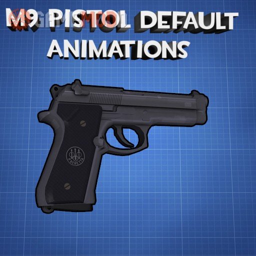 M9 Pistol Default Animations