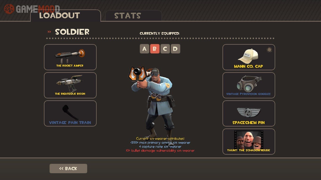 Community Rocket Jumper (Ported) » TF2 Skins Soldier GAMEMODD