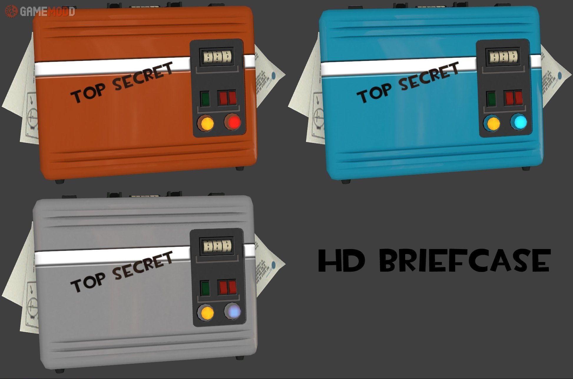 HD Briefcase / Intel » TF2 Skins Other GAMEMODD