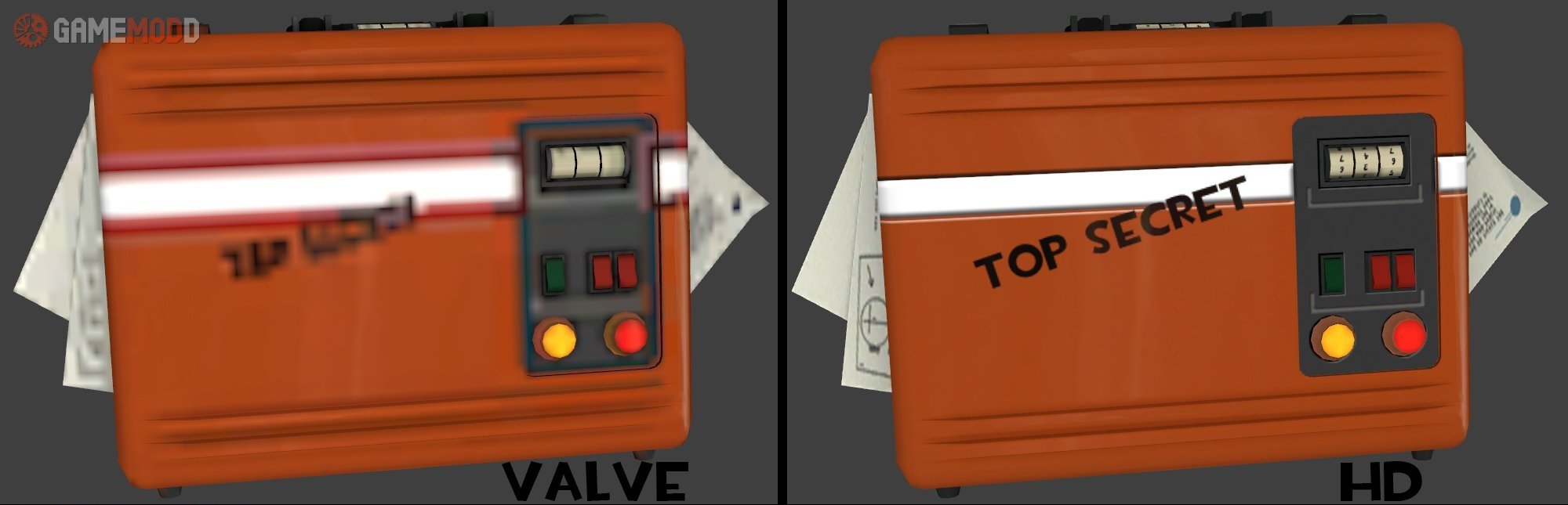HD Briefcase / Intel » TF2 Skins Other GAMEMODD