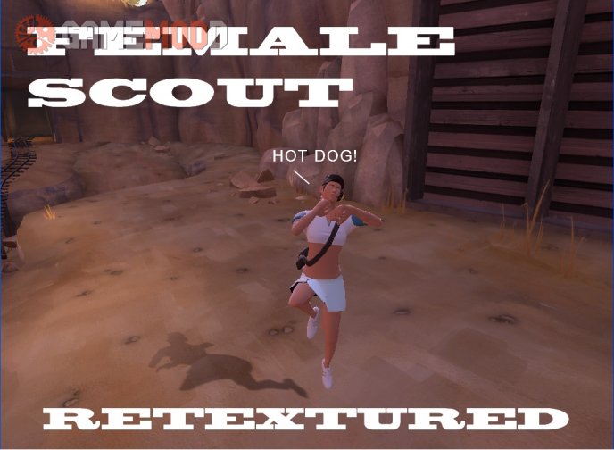 Female scout retexture
