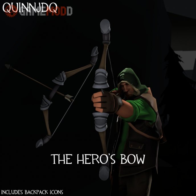 The Hero's Bow![With backpack icons]