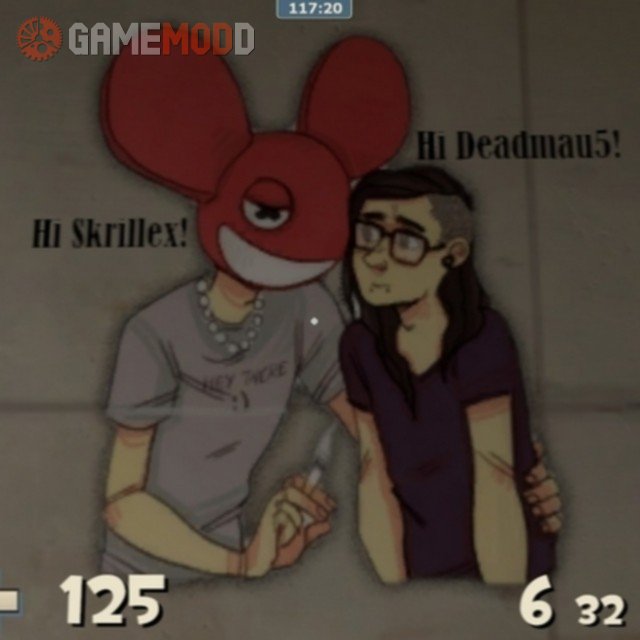 Deadmau5 and Skrillex spray